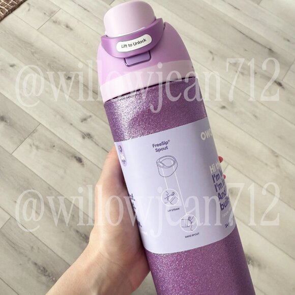 “So Eggstra" Owala Color Drop - 24 oz Freesip - Limited Edition Easter - Picture 6 of 8